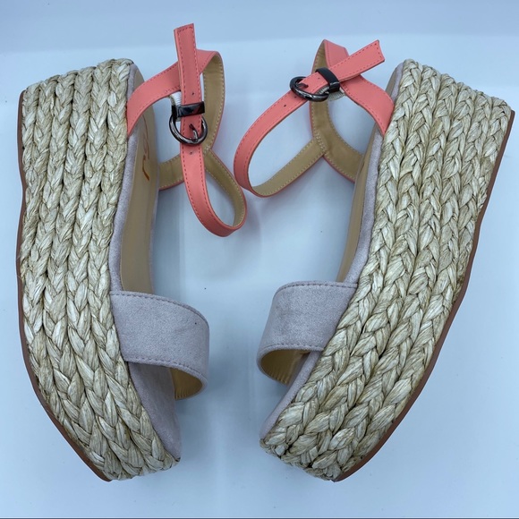 FSJ Women Chic Open Toe Platform Strap Sandal - Picture 7 of 10